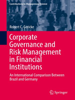 cover image of Corporate Governance and Risk Management in Financial Institutions